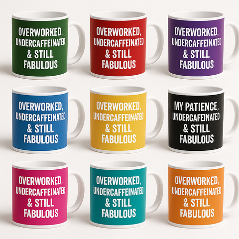 Overworked Undercaffeinated and Still Fabulous