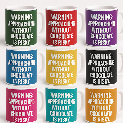 Warning Approaching Without Chocolate Is Risky